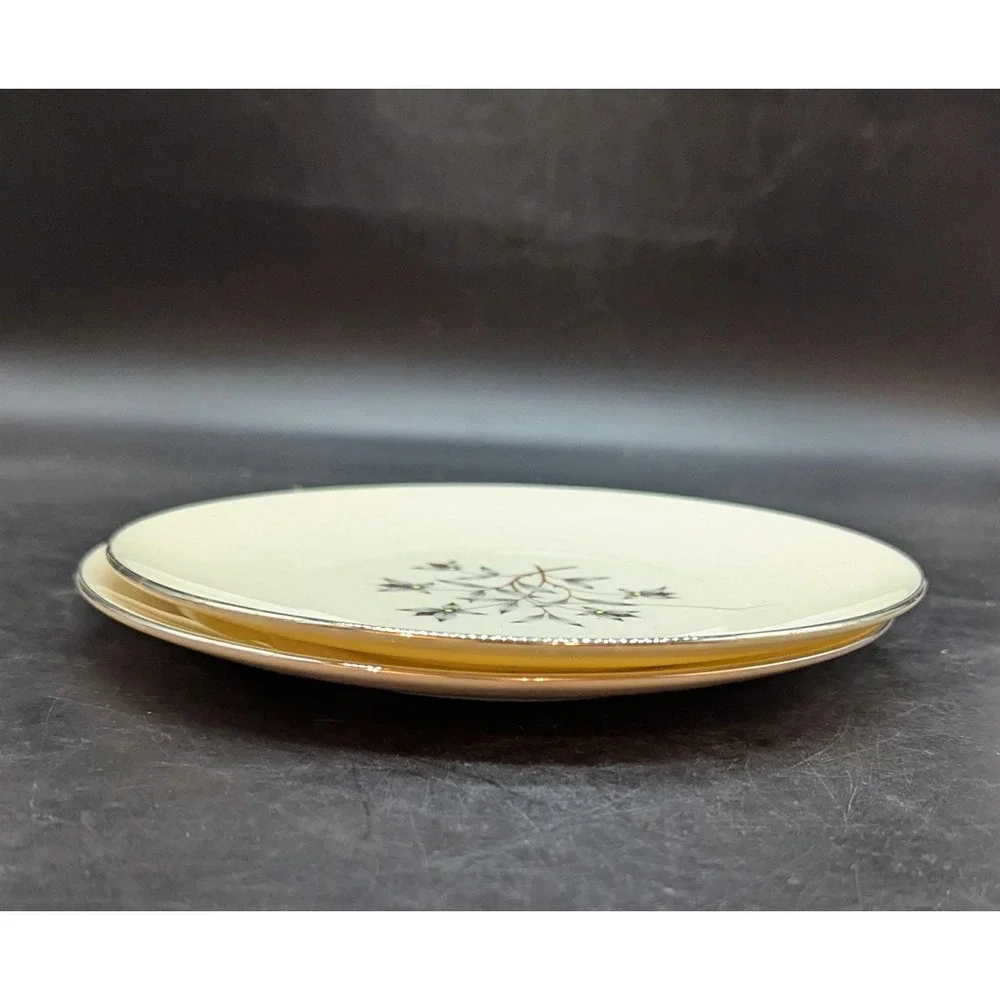 Set/2 Vintage Lenox Princess Salad Dessert Plate 7.75